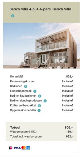 Roompot villa Hoek van Holland
