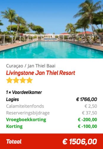 Livingstone Jan Thiel Resort Curaçao 