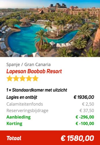 Lopesan Baobab Resort Gran Canaria 